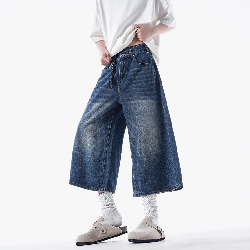 EMINU Denim Shorts Unisex-9