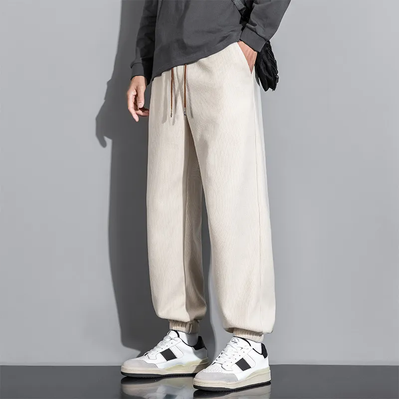 EMINU Casual Pants Unisex Purple-8