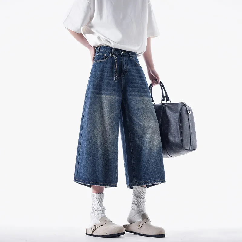 EMINU Denim Shorts Unisex-13
