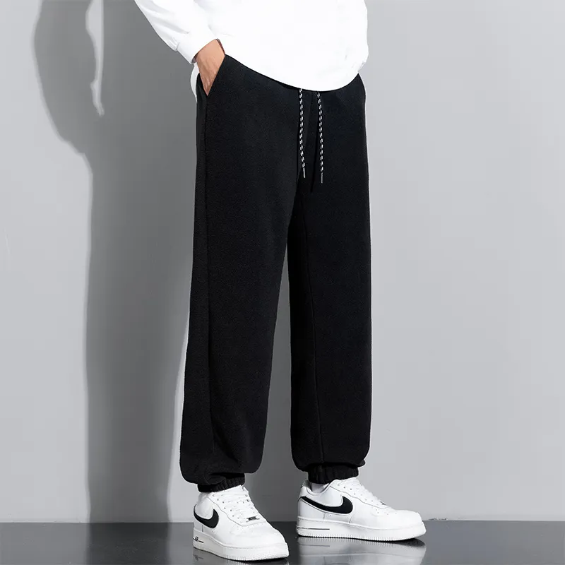 EMINU Casual Pants Unisex Purple-3