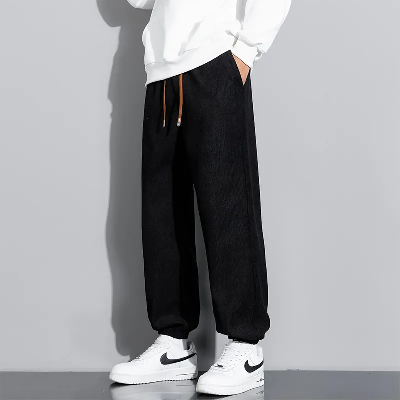 EMINU Casual Pants Unisex Purple-4