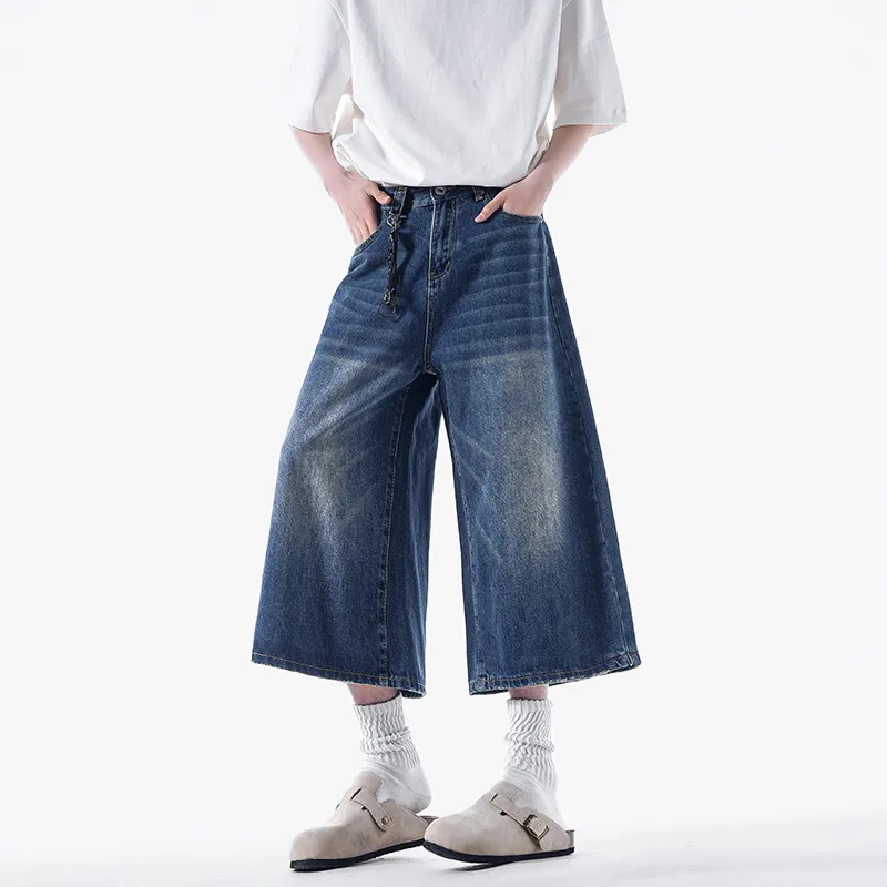 EMINU Denim Shorts Unisex-11