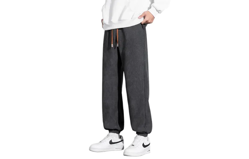 EMINU Casual Pants Unisex Purple-11