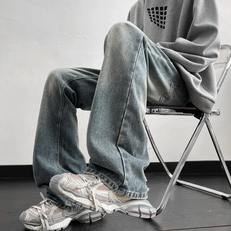 PAINT STAIN Jeans Unisex-12
