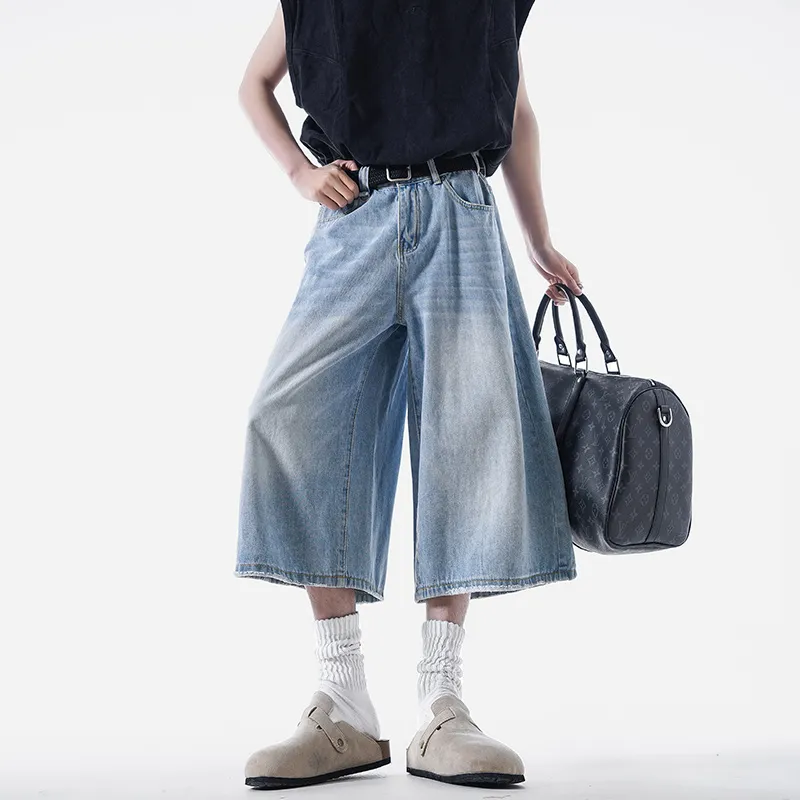 EMINU Denim Shorts Unisex-4