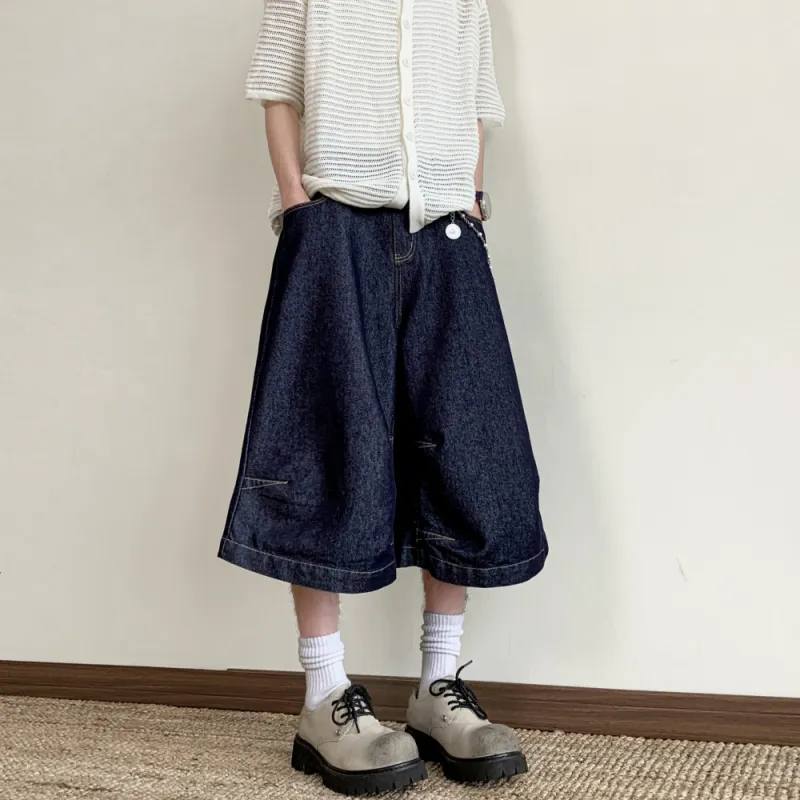 EMINU Denim Shorts Unisex-11