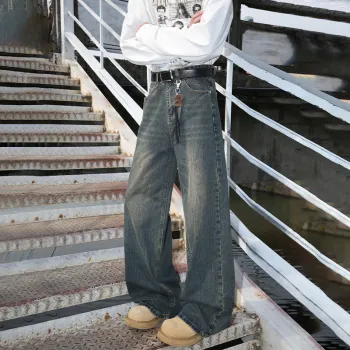EMINU Jeans Unisex Yellow