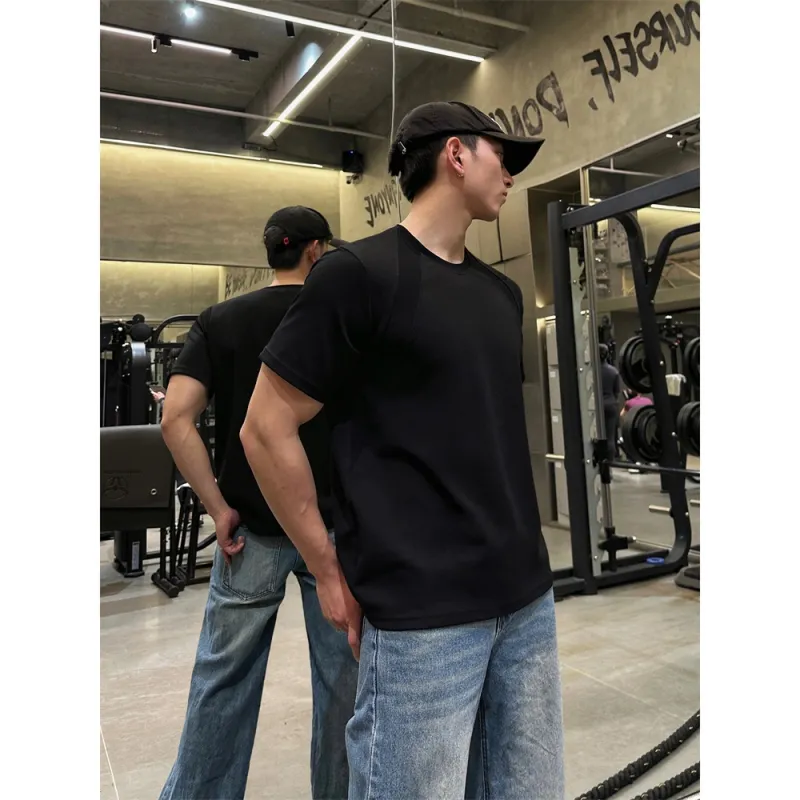 MIIRACER Minimalist Style Basic T Shirt Unisex-27