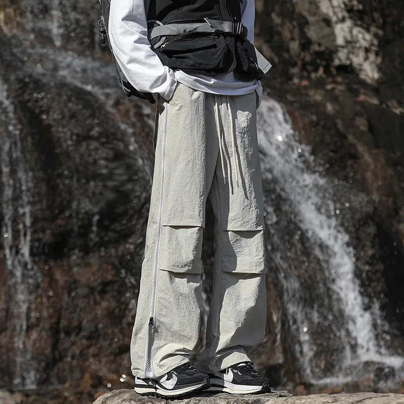 EMINU Casual Pants Unisex Black-10