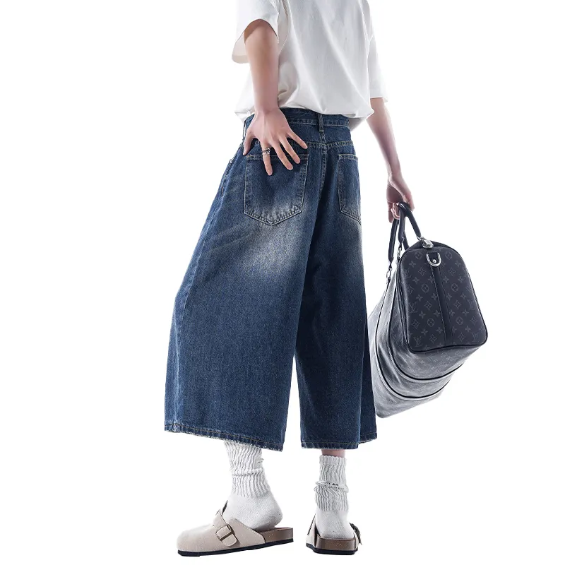 EMINU Denim Shorts Unisex-8