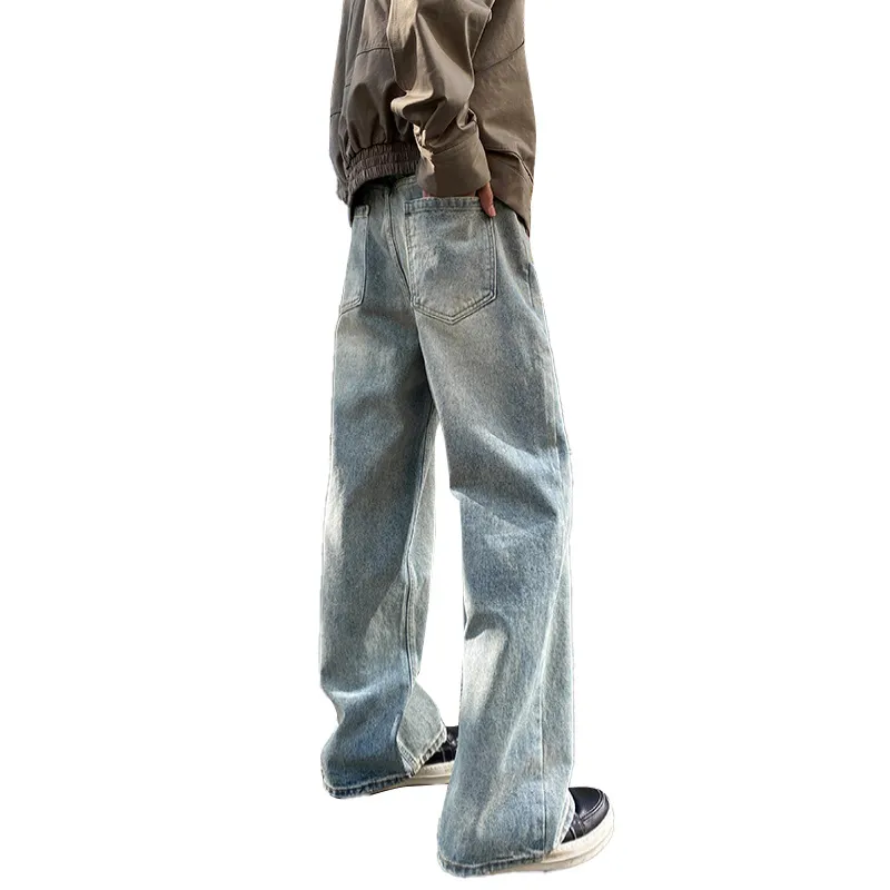 EMINU Jeans Unisex Light Blue-1