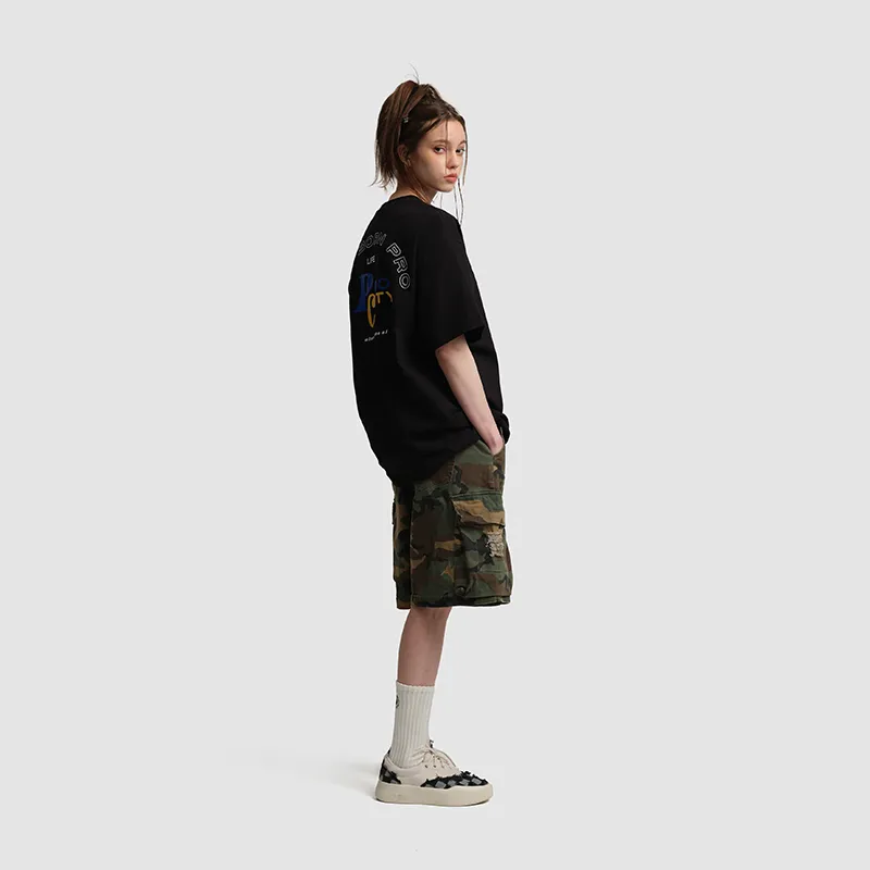 PRO CITY Cargo Shorts Unisex Camouflage-13