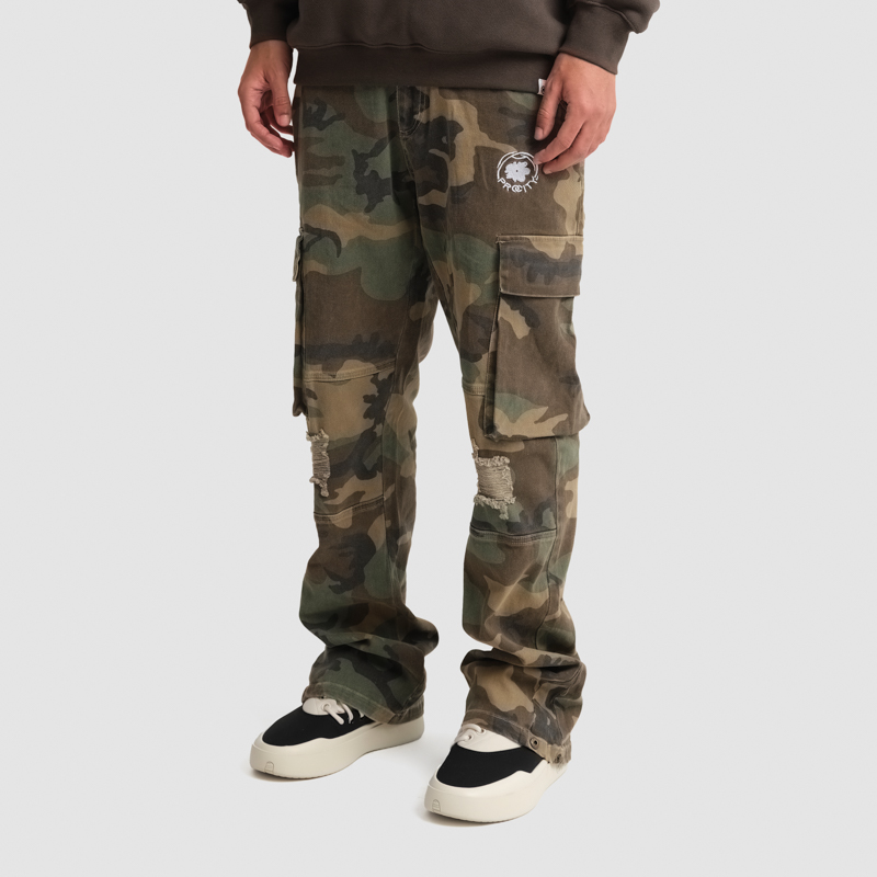 PROCITY Cargo Pants Unisex Camouflage L - POIZON