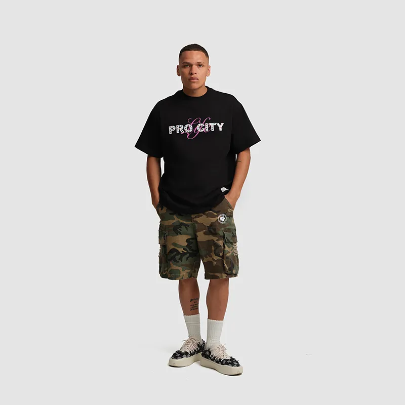 PRO CITY Cargo Shorts Unisex Camouflage-9