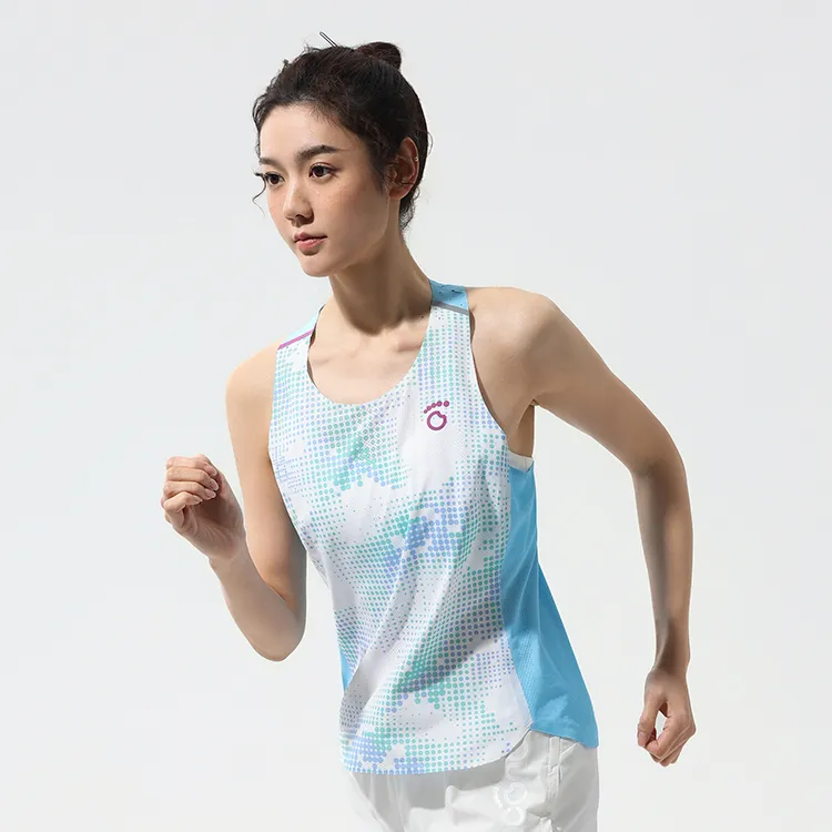 Macondo Tank Top Women's Blue Shimmer-3