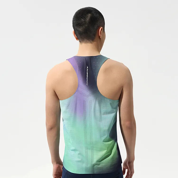 Macondo Tank Top Men's Dazzling Purple-4