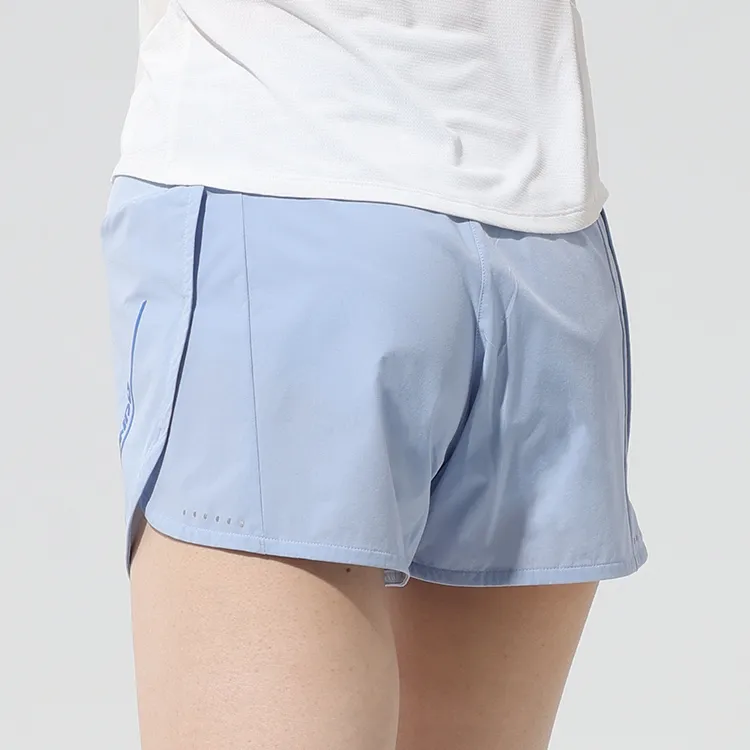 Macondo Sports Shorts Women's Blue Shimmer-3