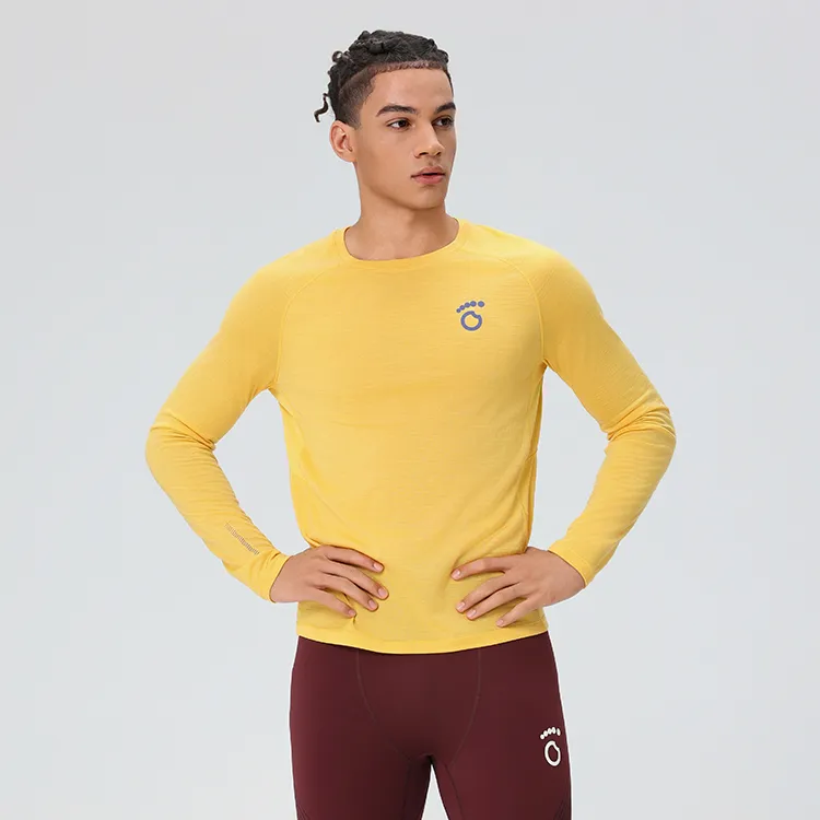 Macondo T Shirt Men's Golden Orange Yellow-3