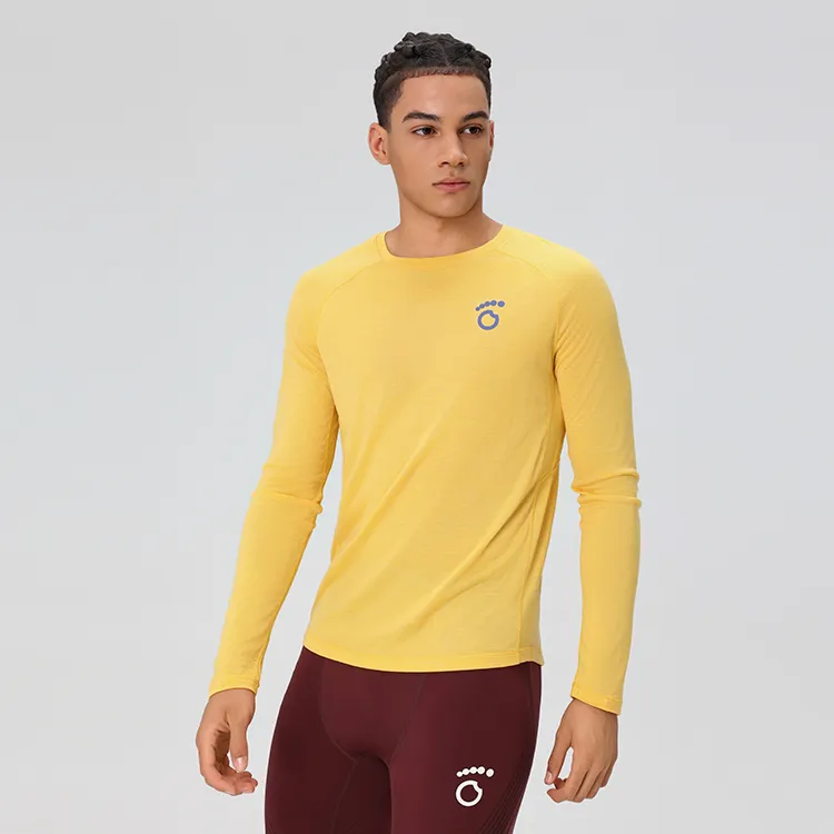 Macondo T Shirt Men's Golden Orange Yellow-2