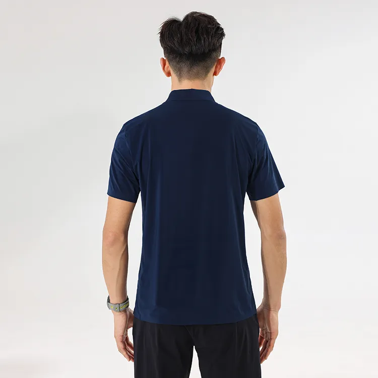 Macondo Polo Shirt Men's Night Sea Blue-2