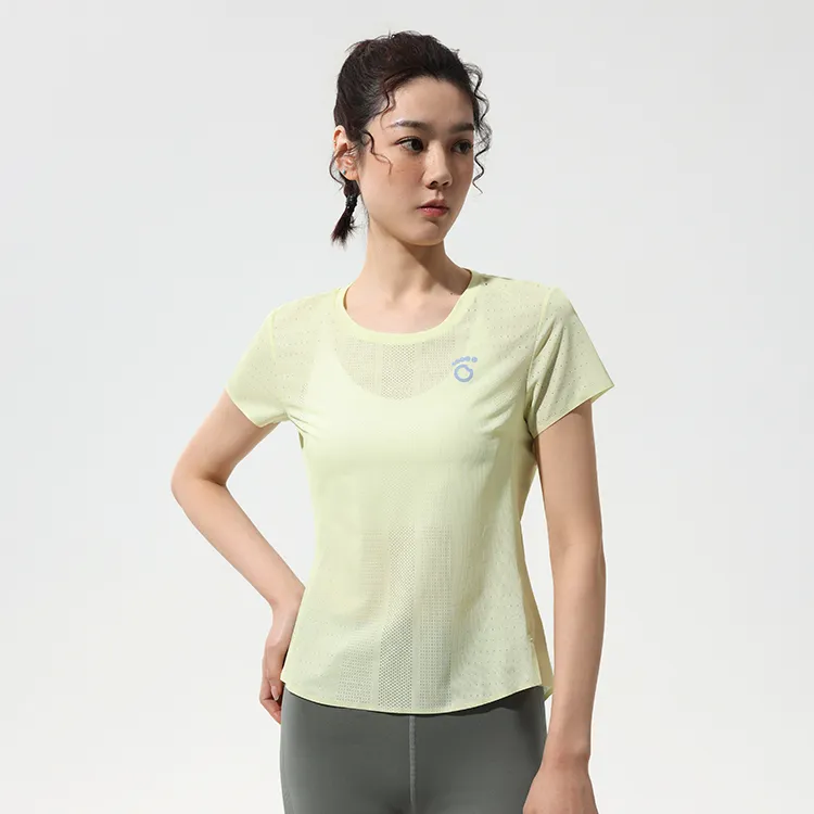 Macondo Regular T Shirt Women's Dancing Yellow-3