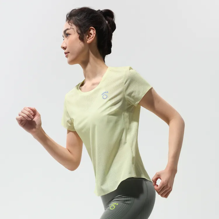 Macondo Regular T Shirt Women's Dancing Yellow-2