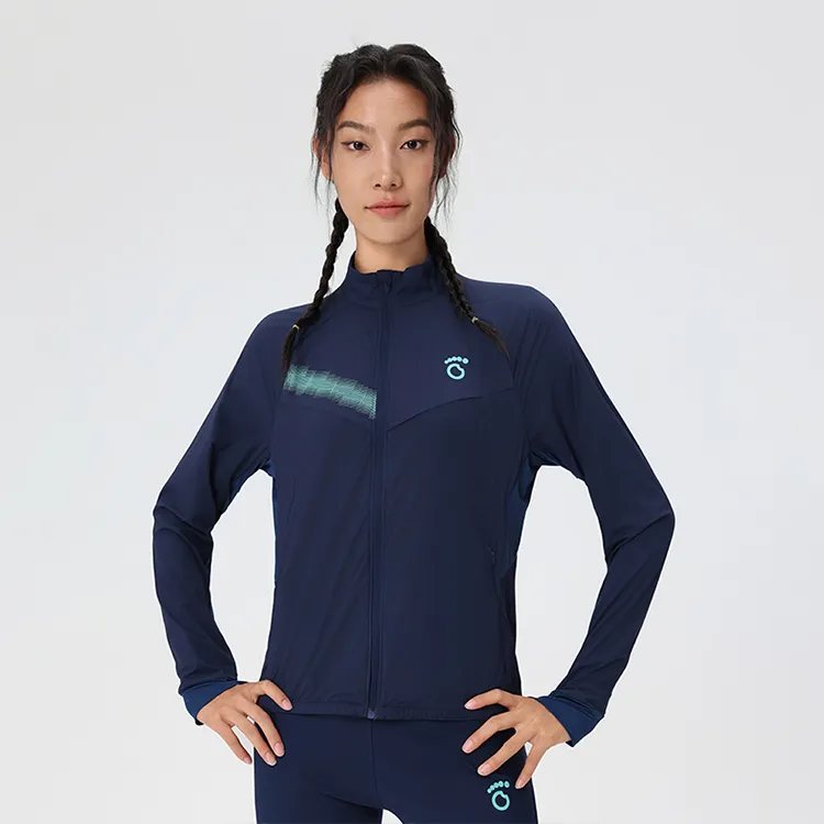 Macondo Jackets Coats Women's Night Sea Blue-3
