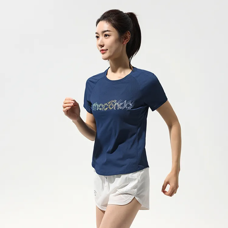 Macondo Raglan Sleeve T Shirt Women's Night Sea Blue-2