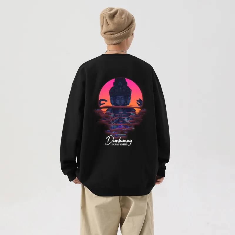 DUNHUANG INSPIRATION FW23 Sweatshirt Set Unisex-16