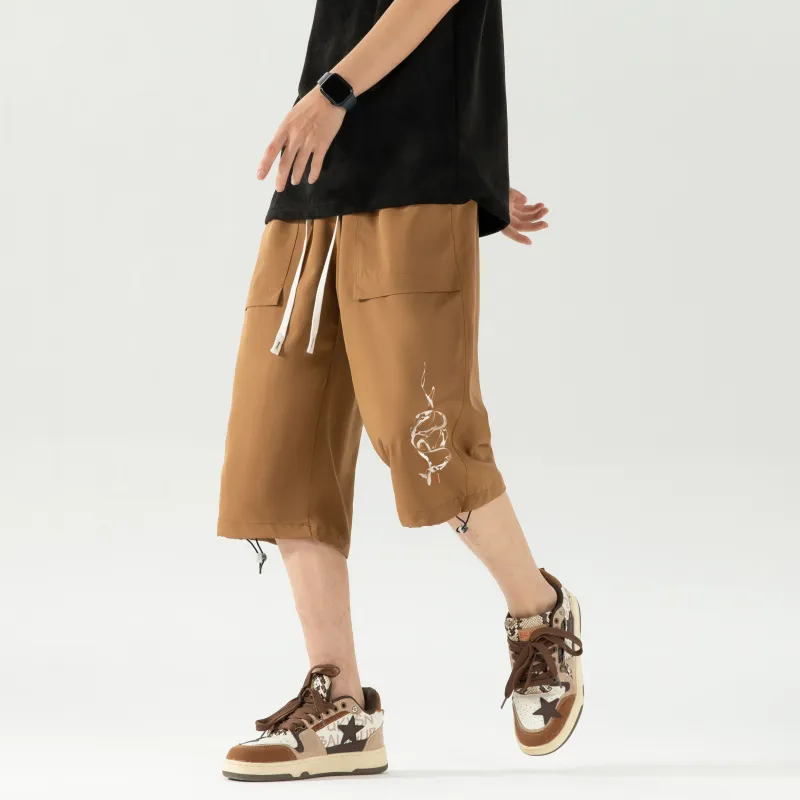 DUNHUANG INSPIRATION Casual Shorts Unisex-8