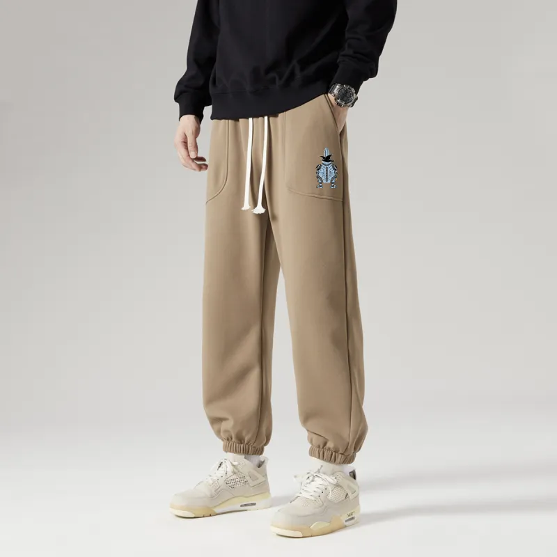DUNHUANG INSPIRATION 2023 Winter Casual Pants Cartoon Some Bunny Unisex-17