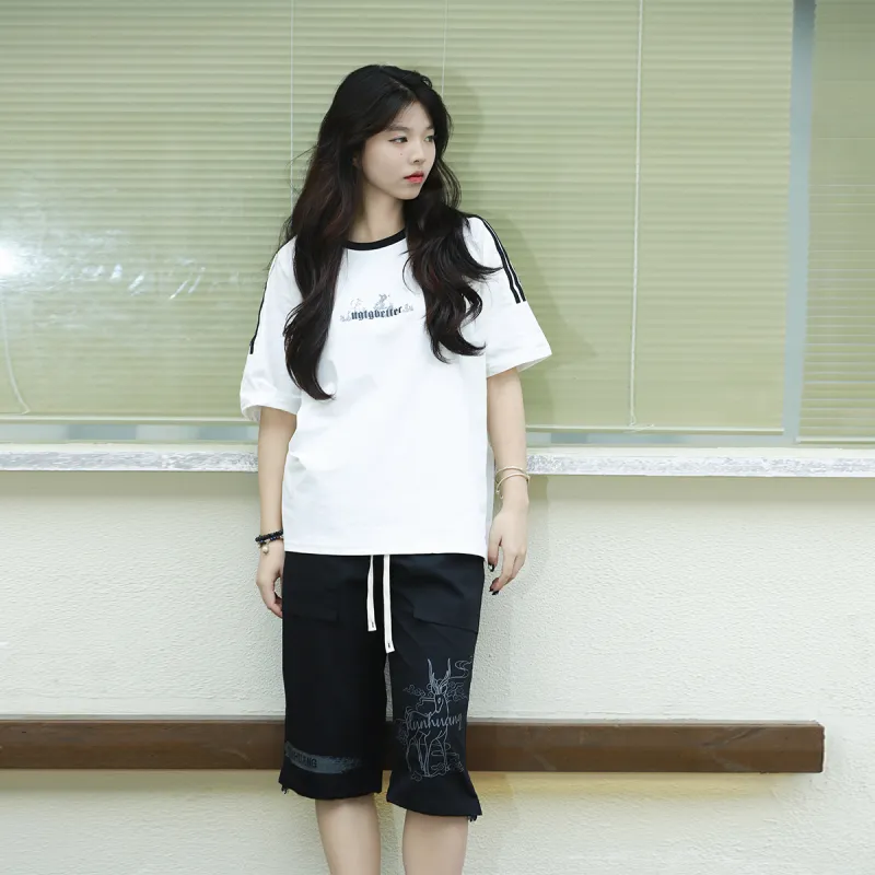 DUNHUANG INSPIRATION Casual Shorts Unisex-4