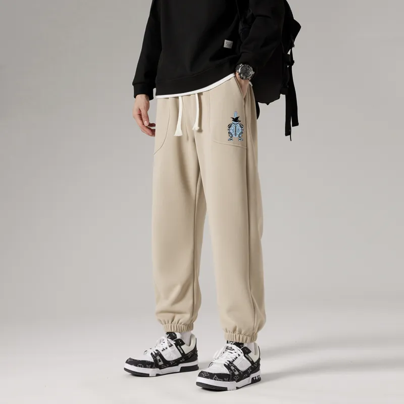 DUNHUANG INSPIRATION 2023 Winter Casual Pants Cartoon Some Bunny Unisex-8