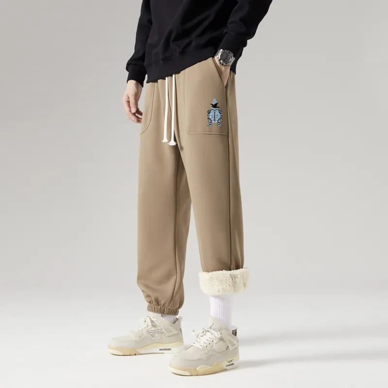 DUNHUANG INSPIRATION 2023 Winter Casual Pants Cartoon Some Bunny Unisex-16