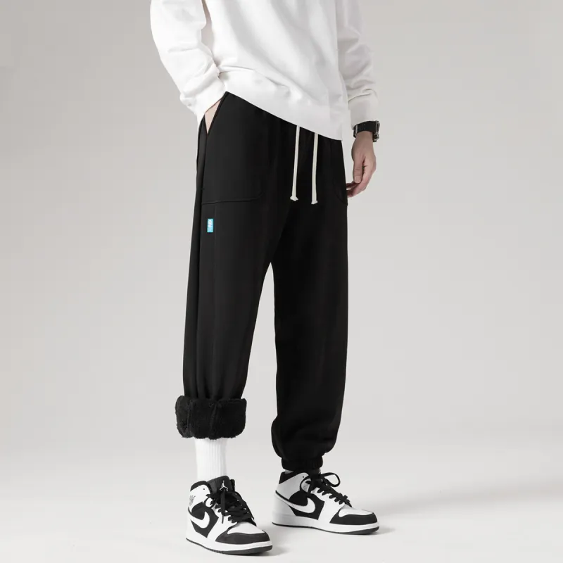 DUNHUANG INSPIRATION 2023 Winter Casual Pants Cartoon Some Bunny Unisex-2