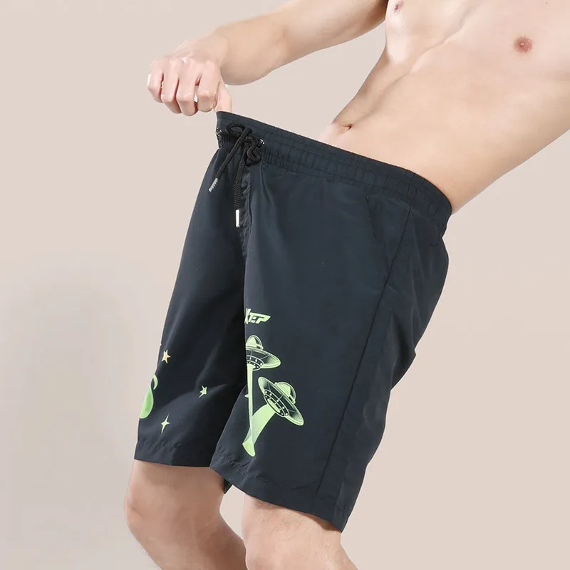 XTEP Swimming Shorts Men Black-2