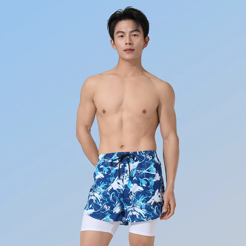 XTEP Beach Shorts Men Indigo-4