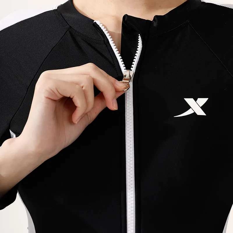 XTEP Two Piece Swimsuit Women's Black-4