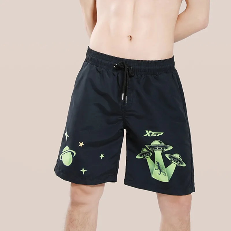 XTEP Swimming Shorts Men Black-1