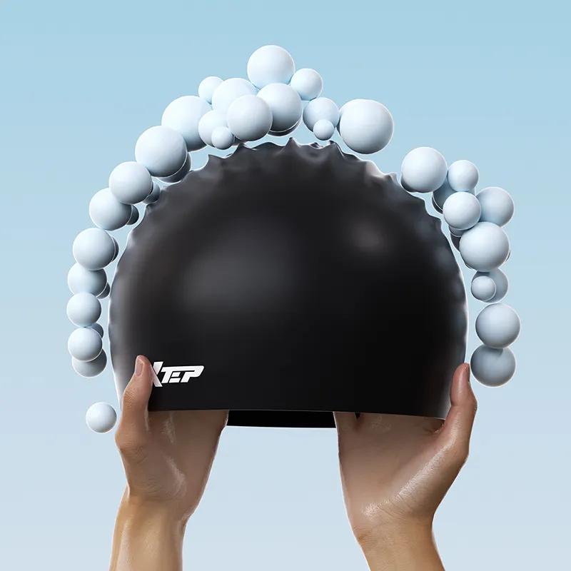 XTEP Swimming Caps Silicone Unisex-6