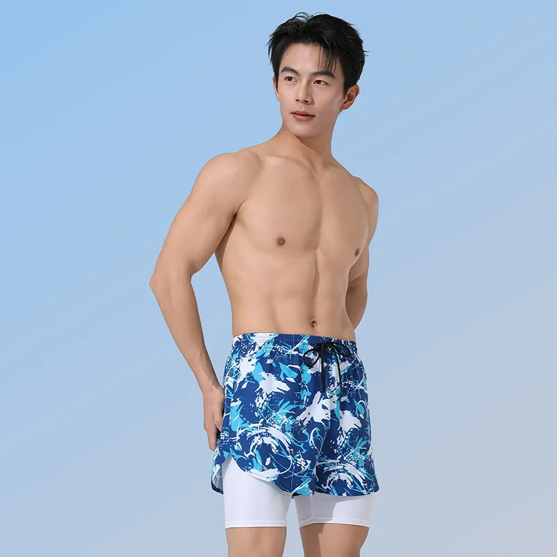 XTEP Beach Shorts Men Indigo-3
