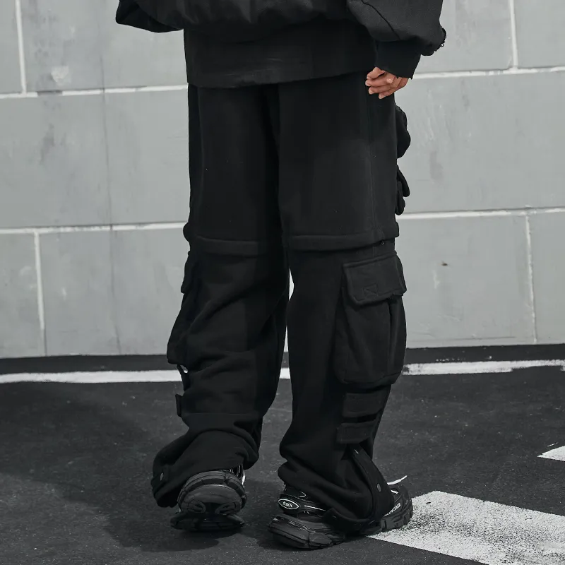 Fearless East Cargo Pants Unisex Black-5