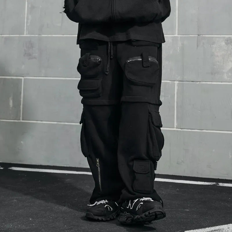 Fearless East Cargo Pants Unisex Black-2