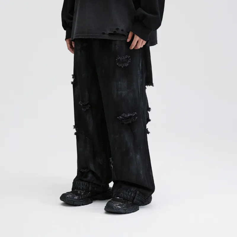 Fearless East Jeans Unisex Faded Black-4