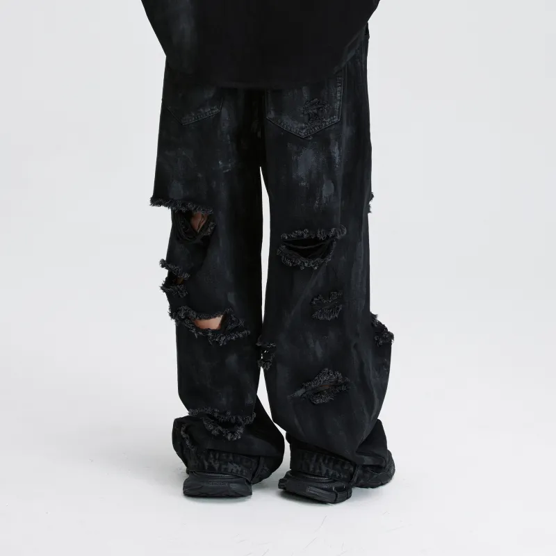 Fearless East Jeans Unisex Faded Black-2