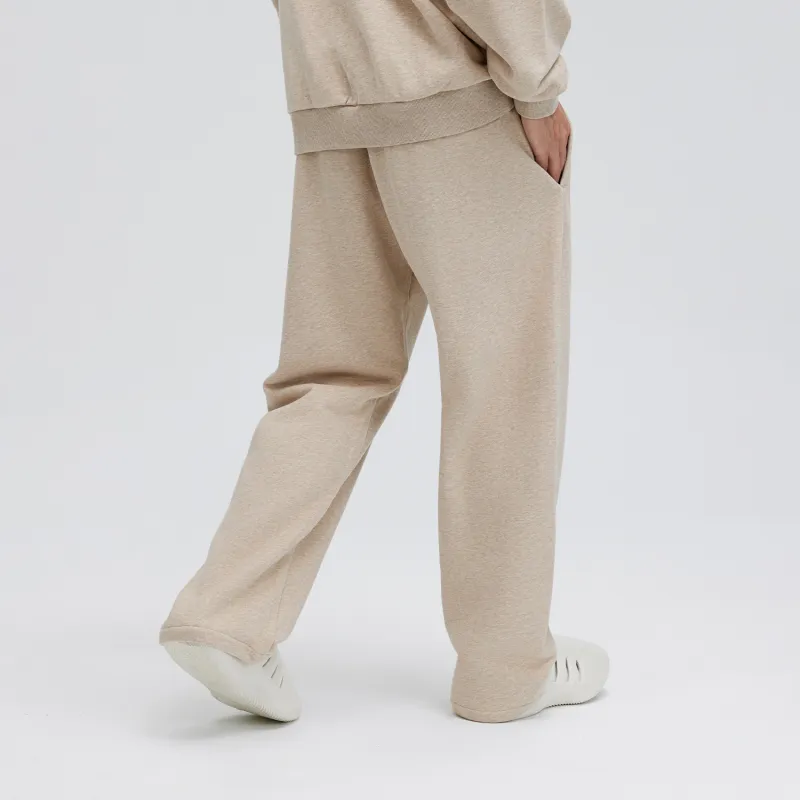 Fearless East Casual Pants Unisex Beige Linen-4