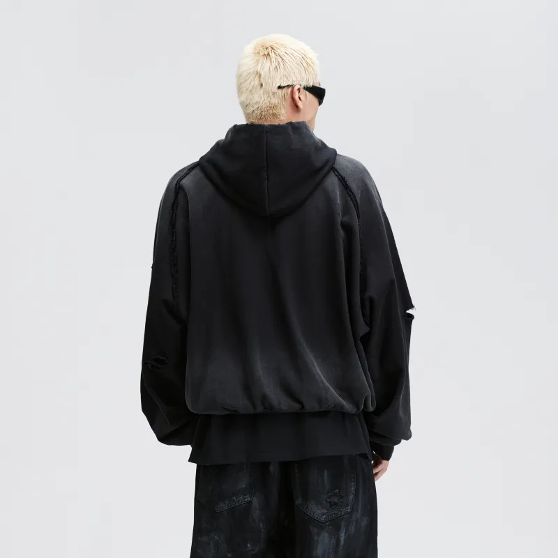 Fearless East Sweatshirt Unisex Faded Black-2