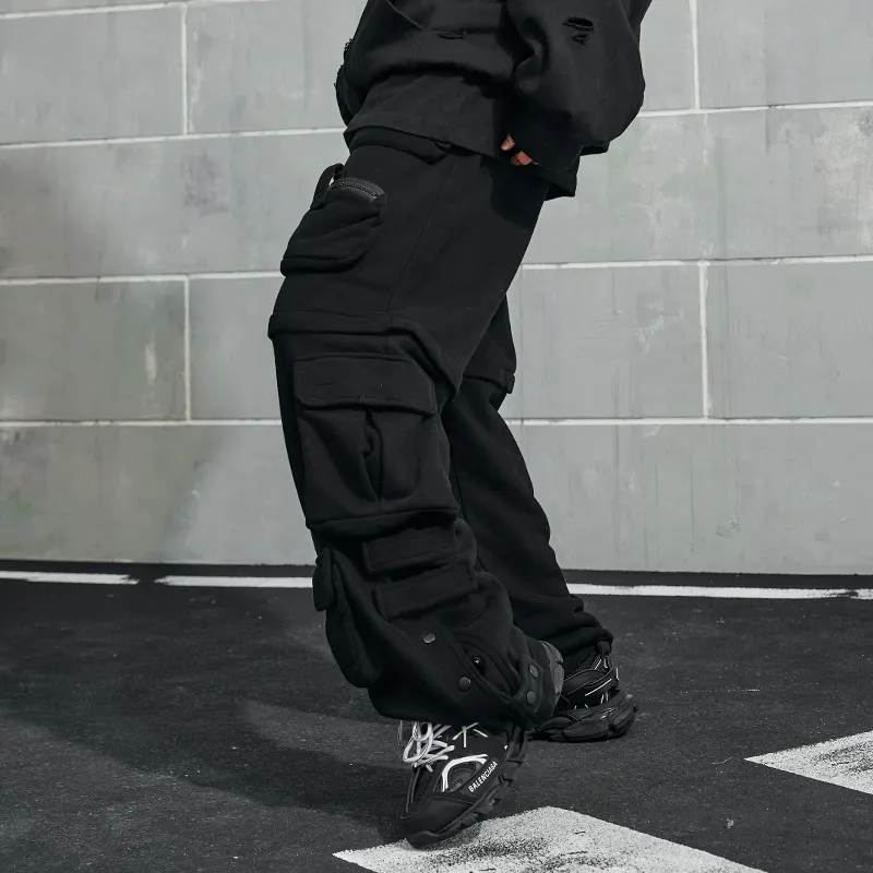 Fearless East Cargo Pants Unisex Black-4