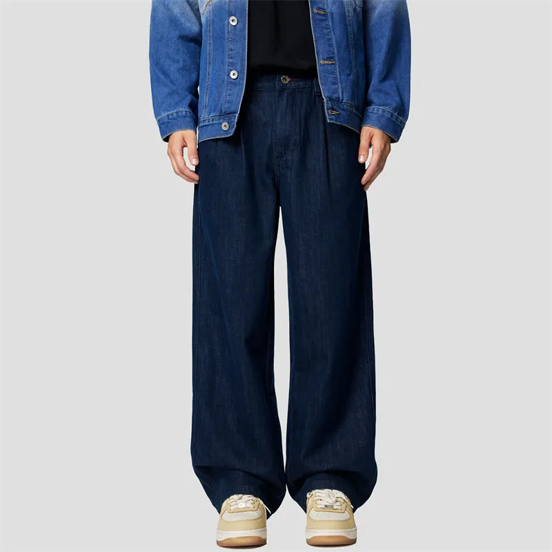 KGK Jeans Men Navy Blue-4