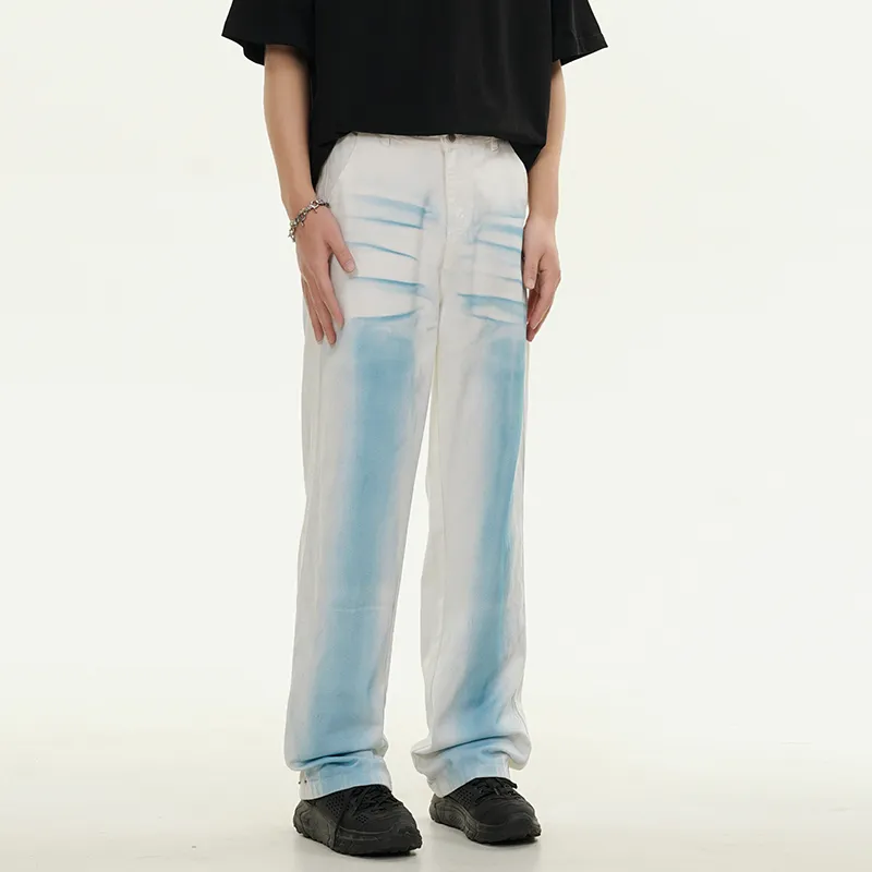 KGK Jeans Men White-3